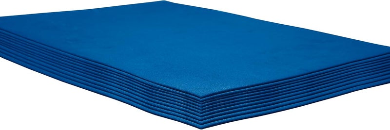 ACTIVITYYA Blue EVA Foam Sheets, 9 x 12 Inch, 2mm Thick Handicraft Foam Paper for Arts and Crafts, by - 10 Sheets - Image 1